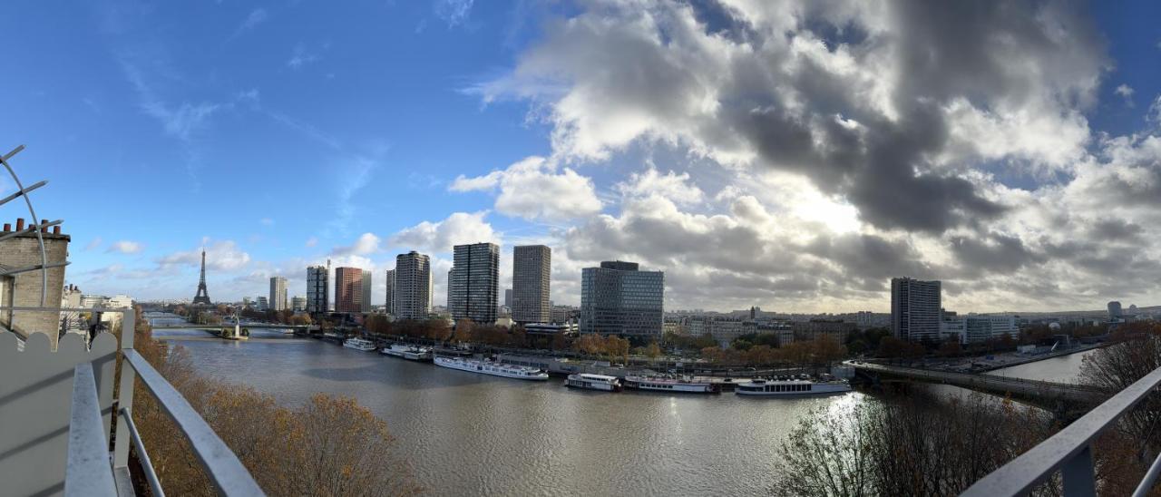 Appartement Vue Tour Eiffel Paris 16 Eme Exterior foto