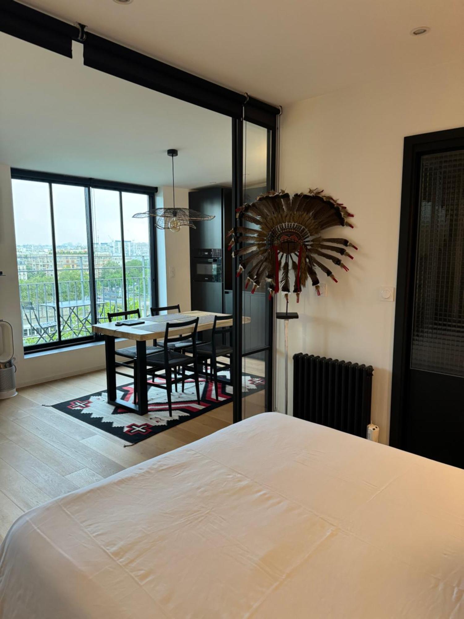 Appartement Vue Tour Eiffel Paris 16 Eme Exterior foto
